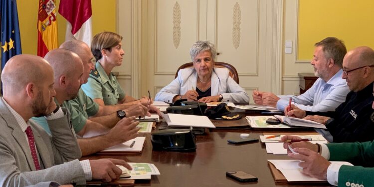 La Junta Local de Seguridad analiza el dispositivo previsto con motivo de la Semana Institucional de la Guardia Civil en Cuenca
