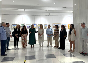 La Sala de Arte de la Delegación de la Junta abre sus puertas a los paisajes de Guadalajara con la exposición de acuarelas «Senderos de agua»