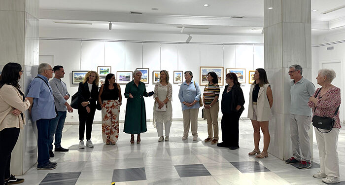 La Sala de Arte de la Delegación de la Junta abre sus puertas a los paisajes de Guadalajara con la exposición de acuarelas «Senderos de agua»