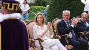 La alcaldesa de Guadalajara da la bienvenida a los alcaldes de la provincia en el marco de las Ferias y Fiestas