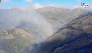 La causa más probable del incendio del Pico del Lobo es un rayo 2 La causa más probable del incendio del Pico del Lobo es un rayo