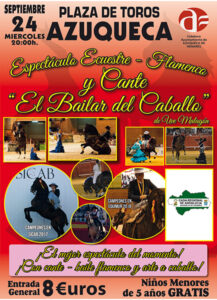 La plaza de toros de Azuqueca acoge este miércoles el espectáculo “El bailar del caballo” 2 La plaza de toros de Azuqueca acoge este miércoles el espectáculo “El bailar del caballo”