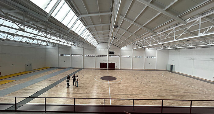 La remodelación del pabellón Peña El Águila de Tarancón entra en la recta final 1 La remodelación del pabellón Peña El Águila de Tarancón entra en la recta final