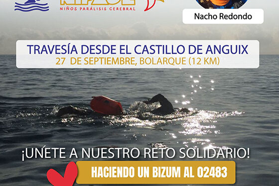 Nacho Redondo hará su tradicional travesía “Brazadas por Nipace” este próximo sábado 1 Nacho Redondo hará su tradicional travesía “Brazadas por Nipace” este próximo sábado