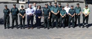 La subdelegada del Gobierno en Guadalajara se reúne con los mandos de la Guardia Civil de Castilla-La Mancha y destaca la reducción de robos en explotaciones agropecuarias