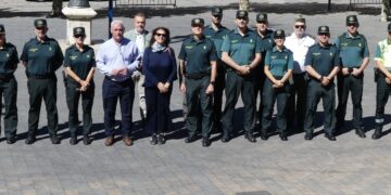 La subdelegada del Gobierno en Guadalajara se reúne con los mandos de la Guardia Civil de Castilla-La Mancha y destaca la reducción de robos en explotaciones agropecuarias