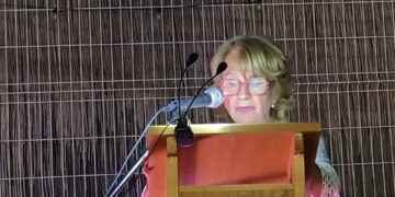 Mariví Caballero pregona las fiestas del Cristo en Jábaga: «mi sangre y mis raíces vienen de aquí»