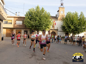 Paola María Niño y Andrés Felipe Sarta en lo más alto de la IV CP “Tu pueblo amigo” de El Peral