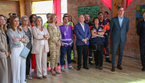 Pedro Sánchez sitúa desde Cuenca a España como referente al incorporar en la educación obligatoria la cultura de la formación en emergencias y protección civil 1 Pedro Sánchez sitúa desde Cuenca a España como referente al incorporar en la educación obligatoria la cultura de la formación en emergencias y protección civil