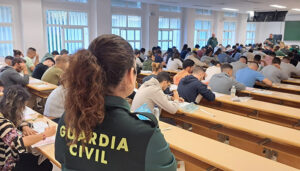 Un total de 214 opositores de Guadalajara intentarán este sábado conseguir una de las 3.118 plazas ofertadas para ser Guardia Civil