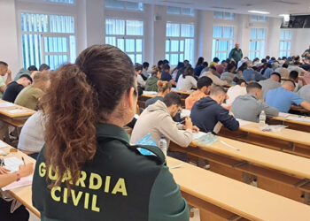 Un total de 214 opositores de Guadalajara intentarán este sábado conseguir una de las 3.118 plazas ofertadas para ser Guardia Civil