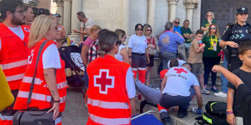 Un trasladado al hospital y siete atenciones sanitarias en la última vaquilla de San Mateo