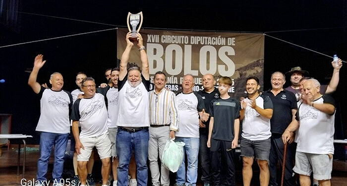 Uña consigue en Portilla -por primera vez- el título en el XVII Circuito de Bolos en la Serranía 1 Uña consigue en Portilla -por primera vez- el título en el XVII Circuito de Bolos en la Serranía