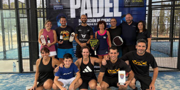 Valverde celebró su cuarto torneo de pádel con victoria para César Calvo y David Hortelano en categoría masculina y Ángela Rubio y Miguel Checa en mixta