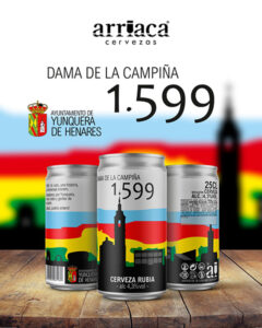 Yunquera de Henares presenta su cerveza de edición especial: ‘1599, Dama de la Campiña’ 2 Yunquera de Henares presenta su cerveza de edición especial ‘1599, Dama de la Campiña’