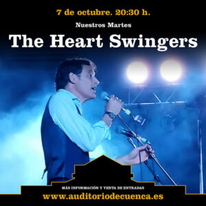 The Heart Swingers, Quiero ser María Jiménez y El Coro Alonso Lobo, ofertas destacadas esta semana en el Teatro Auditorio de Cuenca
