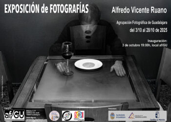 Alfredo Vicente Ruano inaugura en Guadalajara una exposición sobre la soledad y el paso del tiempo