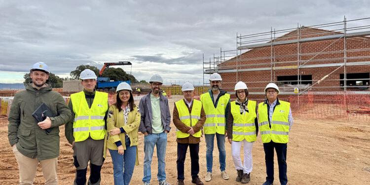 Avanzan a buen ritmo las obras del nuevo Centro de Recuperación de la Fauna Silvestre en Fuentenava de Jábaga
