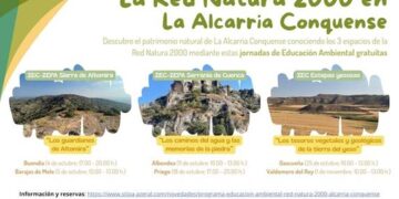 CEDER Alcarria Conquense llevará a cabo durante el mes de octubre seis jornadas de educación medioambiental