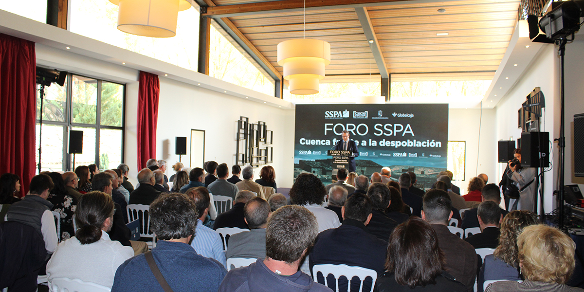 CEOE-Cepyme Cuenca congrega a más de 80 personas en el Foro SSPA ‘Cuenca frente a la despoblación’ 2 CEOE CEPYME Cuenca congrega a más de 80 personas en el Foro SSPA ‘Cuenca frente a la despoblación’