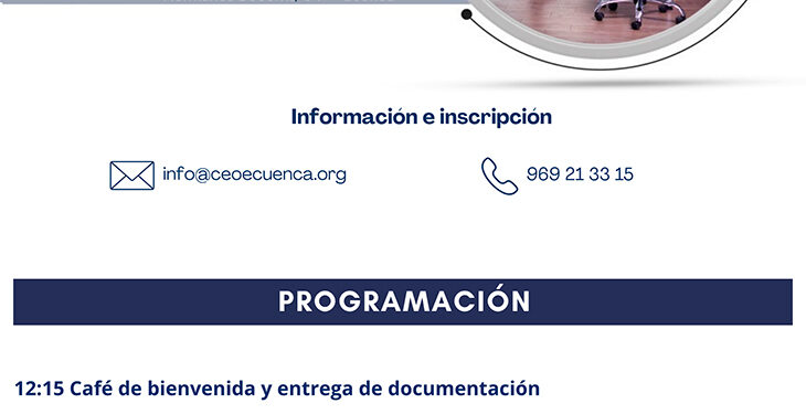 CEOE-Cepyme Cuenca convoca a sus asociados a analizar la ‘Vigilancia de la salud en las empresas’
