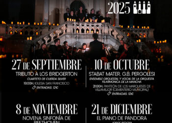 Cambio de fecha ‘El Piano de Pandora’ se celebrará el 21 de diciembre dentro del ciclo ‘Guadalajara a la luz de las velas’