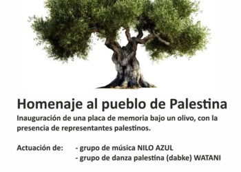 Cifuentes acogerá un homenaje al pueblo palestino con la plantación de un olivo centenario y la instalación de una placa conmemorativa