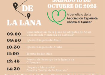 Cifuentes celebra El Camino de la Lana a beneficio de la Asociación Española Contra el Cáncer