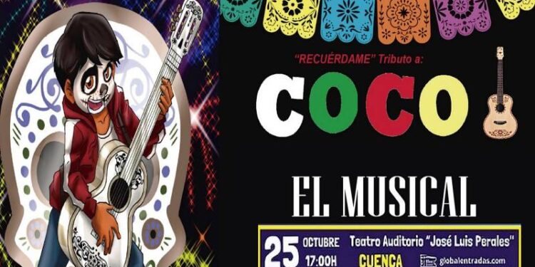 Coco vuelve a Cuenca en una sesión doble del musical inspirado en el éxito de Disney-Pixar 1 Coco vuelve a Cuenca en una sesión doble del musical inspirado en el éxito de Disney-Pixar