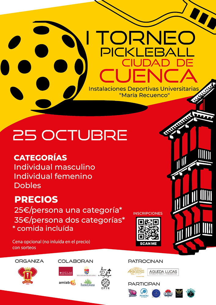 Cuenca se prepara para el I Torneo Ciudad de Cuenca de Pickleball 2 Cuenca se prepara para el I Torneo Ciudad de Cuenca de Pickleball