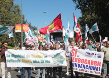 Cuenca y Castilla-La Mancha se unen a las miles de voces que llenaron Madrid para salvar el mundo rural agredido