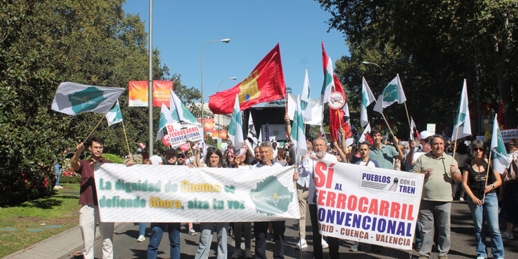 Cuenca y Castilla-La Mancha se unen a las miles de voces que llenaron Madrid para salvar el mundo rural agredido 2 Cuenca y Castilla-La Mancha se unen a las miles de voces que llenaron Madrid para salvar el mundo rural agredido