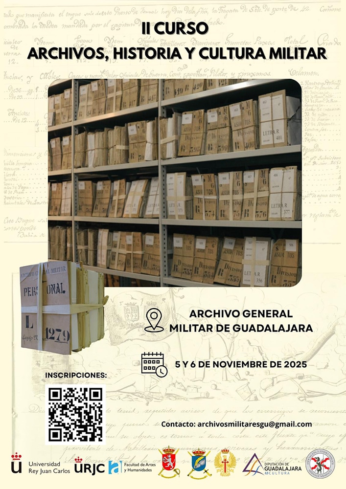 El Archivo General Militar de Guadalajara acoge un curso sobre archivos, historia y cultura militar 2 El Archivo General Militar de Guadalajara acoge un curso sobre archivos, historia y cultura militar