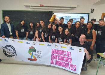 El IES Serranía Baja de Landete, entre los ocho mejores de España en un desafío nacional de resistencia de hormigón 6 El IES Serranía Baja de Landete, entre los ocho mejores de España en un desafío nacional de resistencia de hormigón