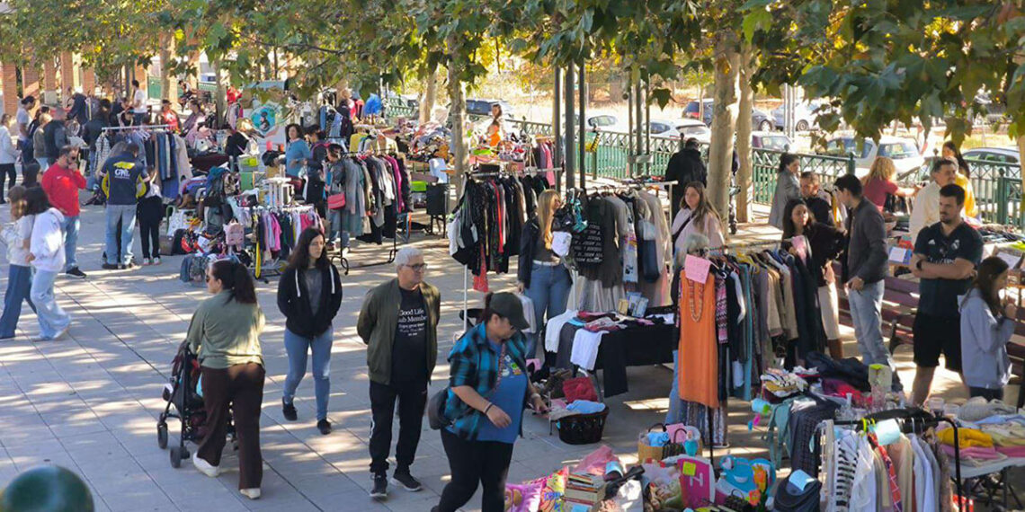 El Mercadillo de Segunda Mano de Cabanillas bate récords en su 15ª edición 2 El Mercadillo de Segunda Mano de Cabanillas bate récords en su 15ª edición