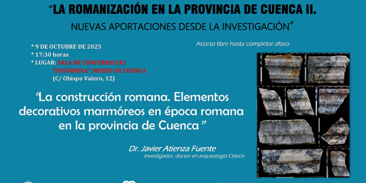 El Museo de Cuenca acoge una conferencia sobre los elementos decorativos marmóreos en época romana en la provincia de Cuenca 11 El Museo de Cuenca acoge una conferencia sobre los elementos decorativos marmóreos en época romana en la provincia de Cuenca