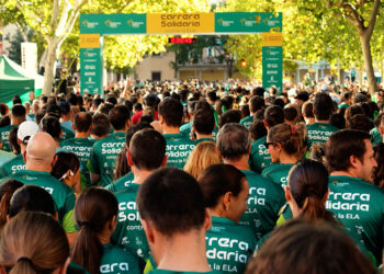 Éxito solidario la Carrera Contra la ELA de Fundación Eurocaja Rural marca récords de participación y recaudación