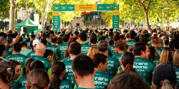 Éxito solidario la Carrera Contra la ELA de Fundación Eurocaja Rural marca récords de participación y recaudación