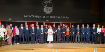 Guadalajara honra a su Policía Local en el Día de los Ángeles Custodios