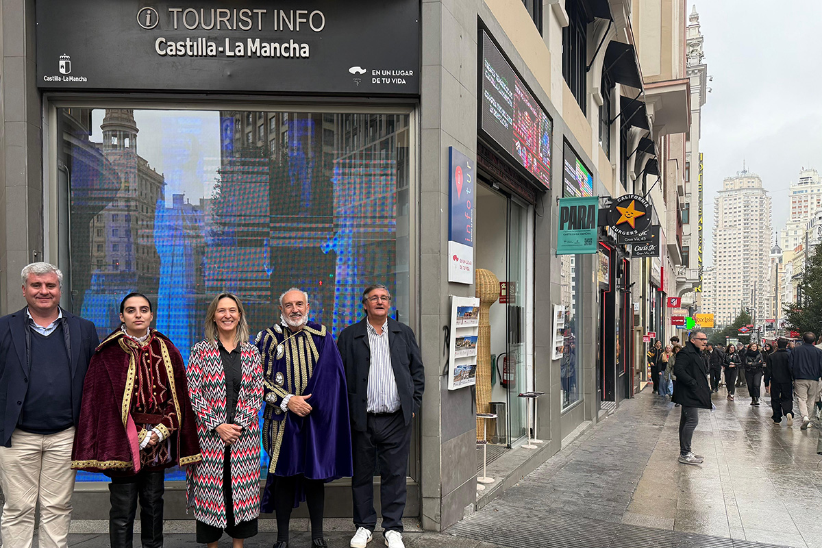 Guadalajara presenta en Madrid la 35ª edición del Tenorio Mendocino 2 Guadalajara presenta en Madrid la 35ª edición del Tenorio Mendocino