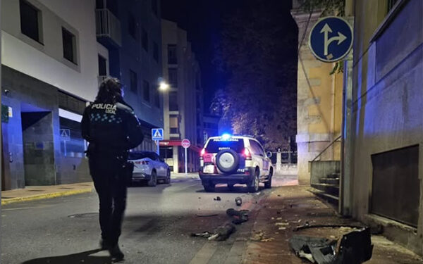 Huye tras provocar un accidente en Cuenca pero la Policía Local lo localiza a dos kilómetros