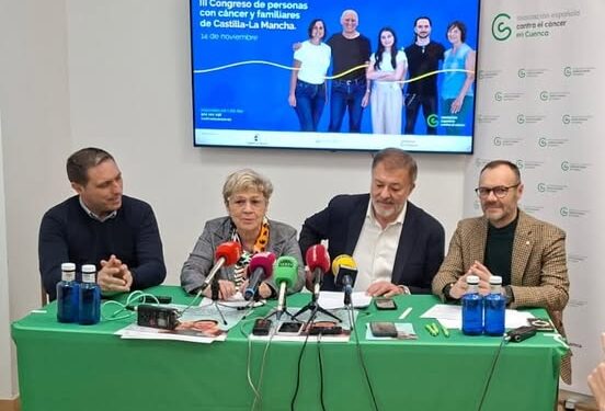 La Asociación Española Contra el Cáncer celebra en Cuenca la III edición del Congreso de Pacientes de Castilla la Mancha 1 La Asociación celebra en Cuenca la III edición del Congreso de Pacientes de Castilla la Mancha