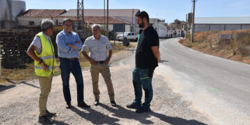 La Diputación de Cuenca ya ha comenzado las obras de la CUV-5042 que une Paracuellos de la Vega con Campillo de Altobuey