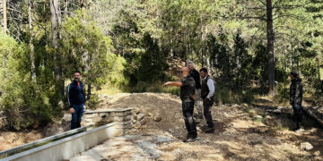 La Junta financia la mejora del filtro verde y la recuperación de fuentes tradicionales en Laguna del Marquesado