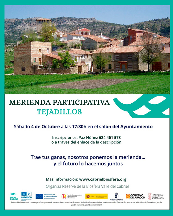 La Reserva de la Biosfera Valle del Cabriel pone en marcha desayunos y meriendas participativas para estudiar las oportunidades del valle 2 La Reserva de la Biosfera Valle del Cabriel pone en marcha desayunos y meriendas participativas para estudiar las oportunidades del valle