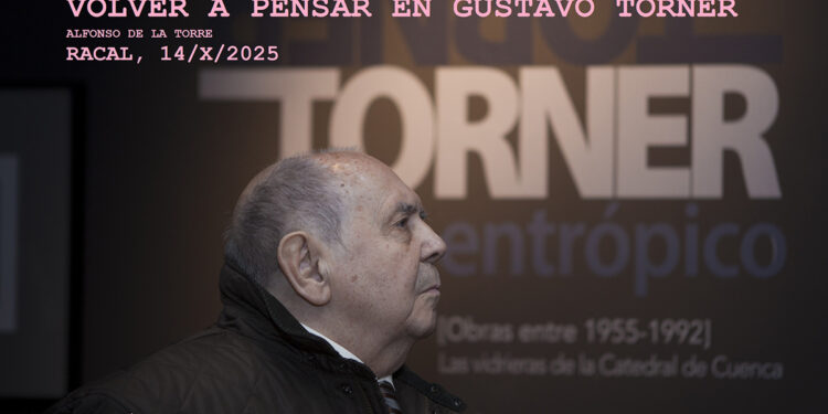 La figura de Gustavo Torner inicia el nuevo curo de la RACAL 1 La figura de Gustavo Torner inicia el nuevo curo de la RACAL