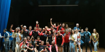 La grandísima veterana María Jesús Algarra y el joven Alfonso Martínez Temprado ganan en la XXIV edición de la carrera popular Villa de Honrubia