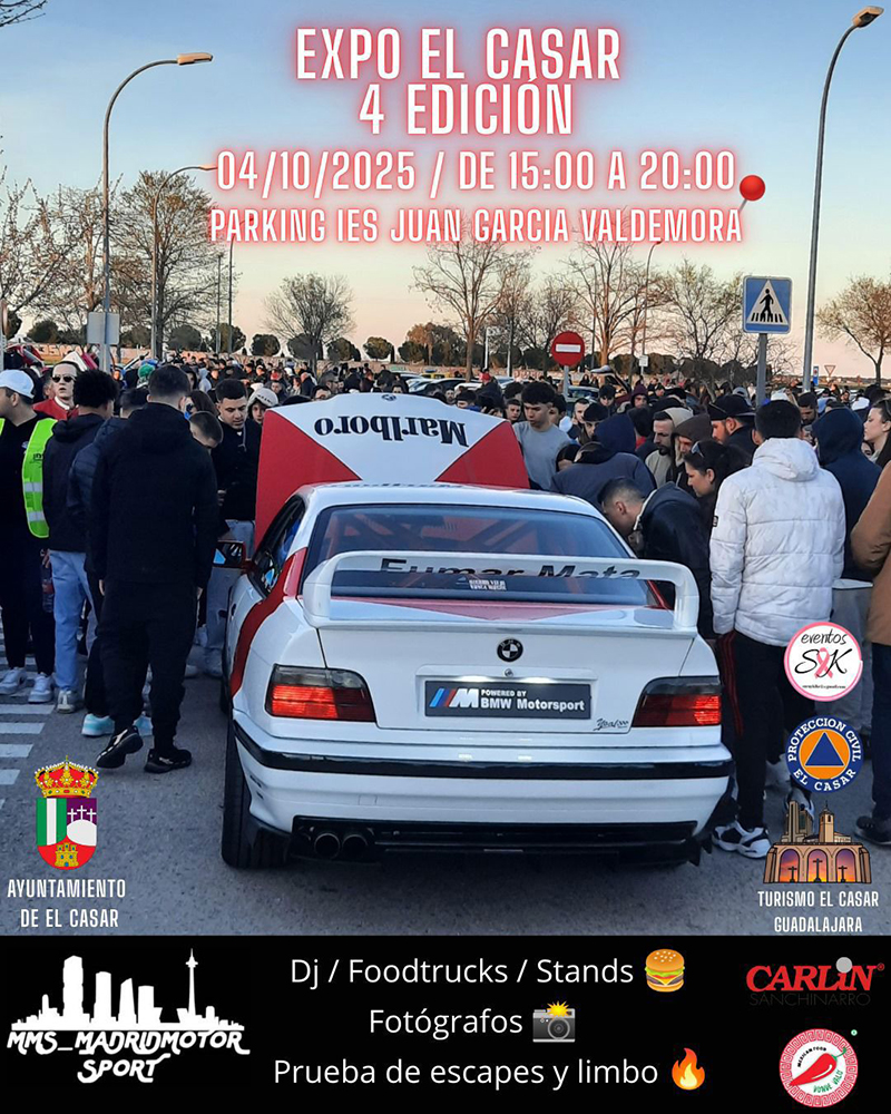 Llega la IV edición del motor “Expo El Casar 2.0” 2 Llega la IV edición del motor “Expo El Casar 2.0”