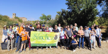 Más de 160 senderistas recorren los caminos de Malaguilla dentro de la actividad Campiñeando