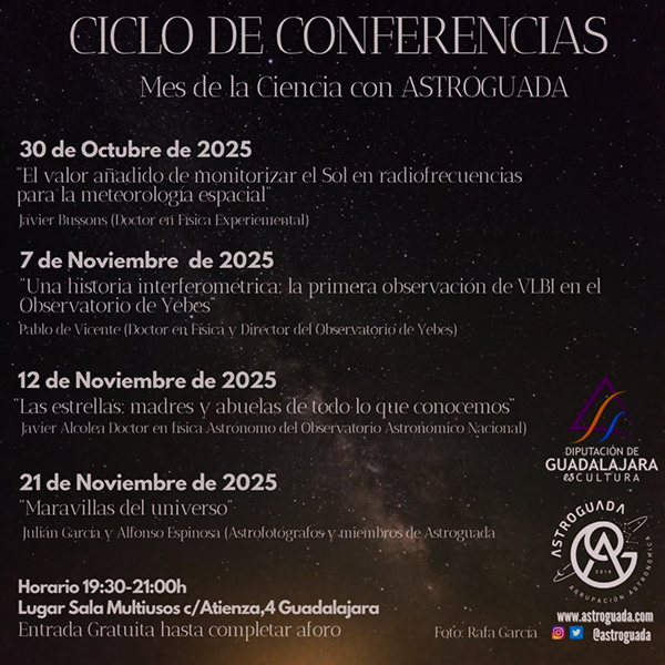 Métodos e impactos de proyectos liderados por científicos de Guadalajara en el Ciclo de Conferencias de AstroGuada 2 Métodos e impactos de proyectos liderados por científicos de Guadalajara en el Ciclo de Conferencias de AstroGuada
